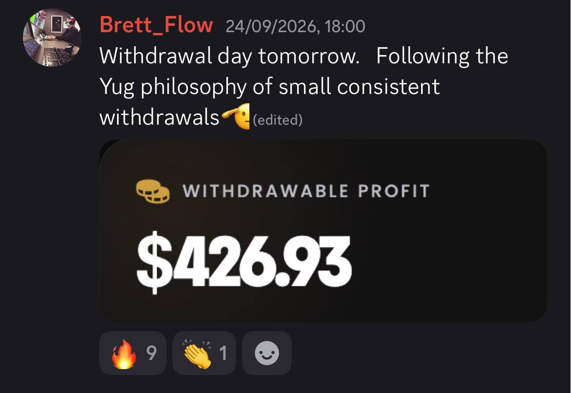 Brett R7 000 withdrawable profit